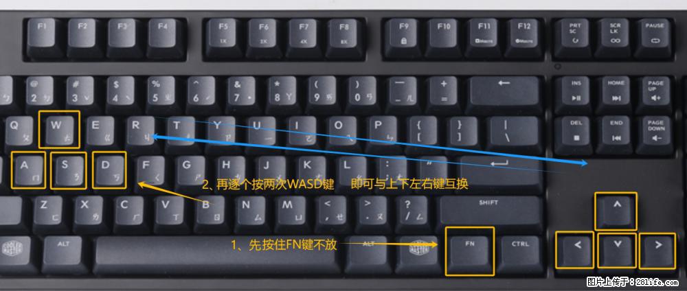 键盘，怎样把wasd键与上下左右方向键互换？ - 生活百科 - 辽阳生活社区 - 辽阳28生活网 liaoyang.28life.net